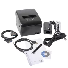 Принтер чеков POScenter RP-100 USE (80мм, 260 мм/сек, автоотрез, RS232+USB+LAN) белый