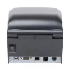Принтер этикеток POScenter PC-80USE (прямая термопечать; 203dpi; 2"-3"; 150мм/сек; 4MB/8MB; USB, Ethernet, RS232) отделитель, черный